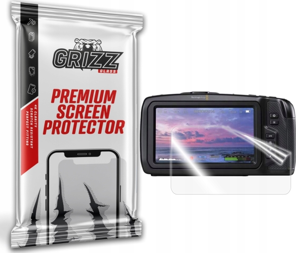 Strømforsyning Grizzglass Ceramicfilm Til Blackmagic Pocket 4K