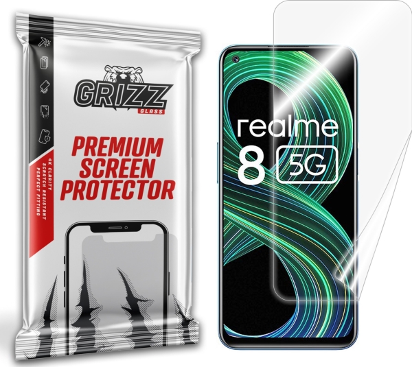 Grizzglass Keramisk Folie Ceramicfilm Til Realme 8 5G