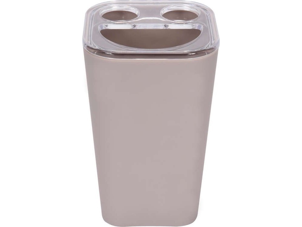 WAVE TANDBØRSTEKOP KUBOID BEIGE