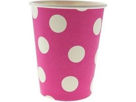GoDan papirbægre Slikkugler pink 13972