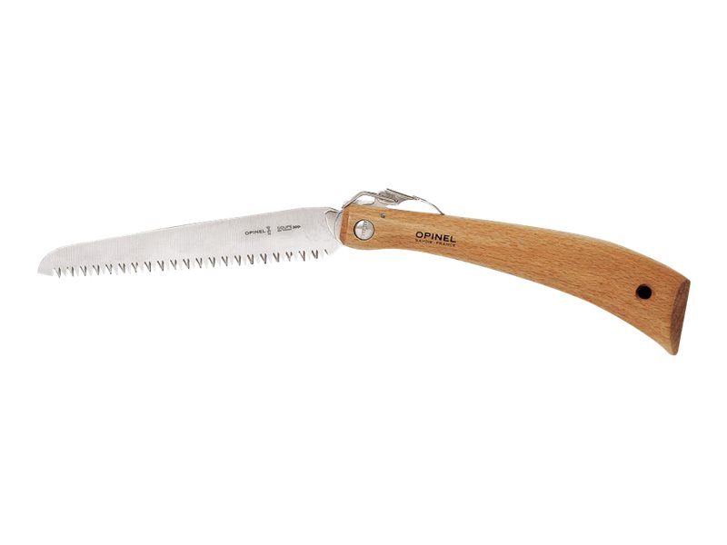 Opinel 001198, Baumsäge, Holz, Karbonstahl, Holz, Grau, Holz, Holz