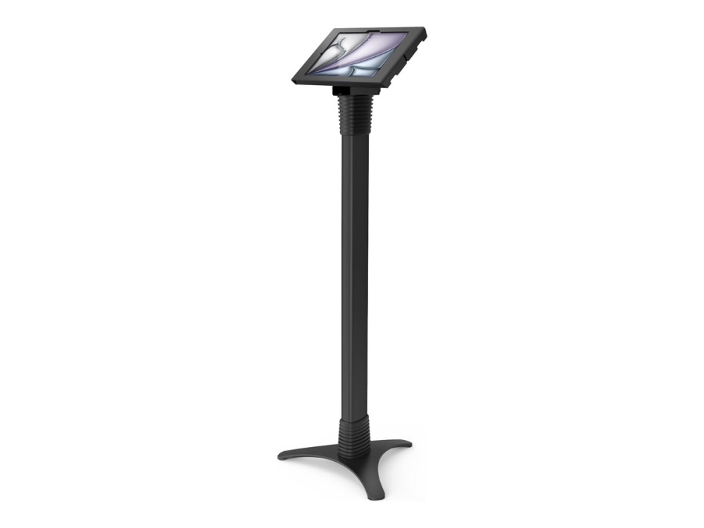 Compulocks Ipad Air M2 11 " 2024 Apex Enclosure Portable Floor Stand Indelukke Transportabel For Tablet Låsbar Højglansaluminium Metalra