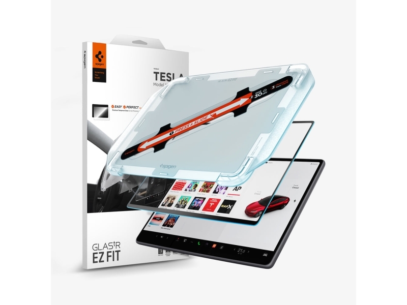 Spigen Glas.Tr Ez Fit, Klar Skærmbeskytter, 9H, Hærdet Glas, 1 Stk