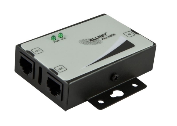 Allnet All4406, Indendørs, Temperatursensor, -40 - 85 °C, Ledningsført, Rj-45, Metal