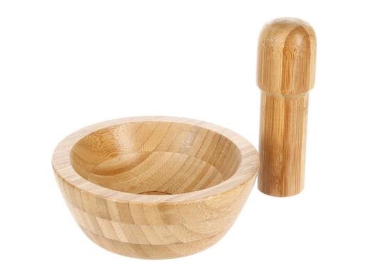 5Five Bambus-Mörser Mit Stößel, Ø 13 Cm