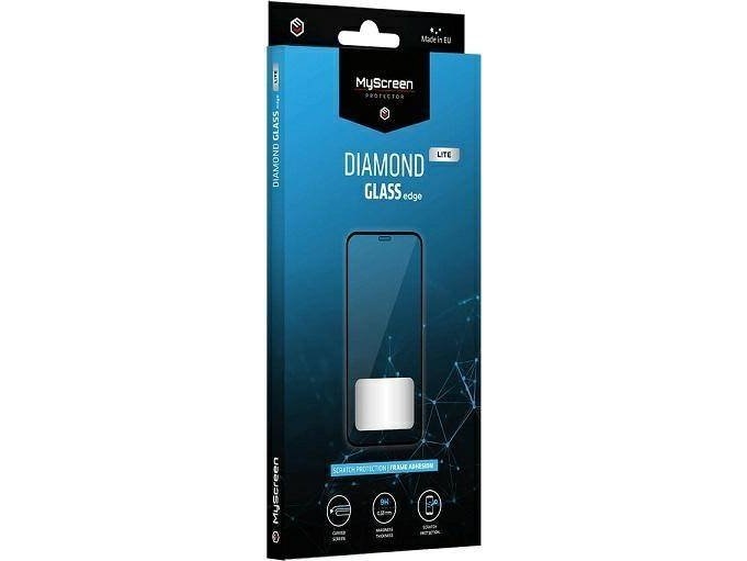 Myscreen Protector Vivo Y75 5G/Y75s 5G - Hærdet Glas Til Let Afrundede Skærme Diamond Glass Lite Edge Full Glue