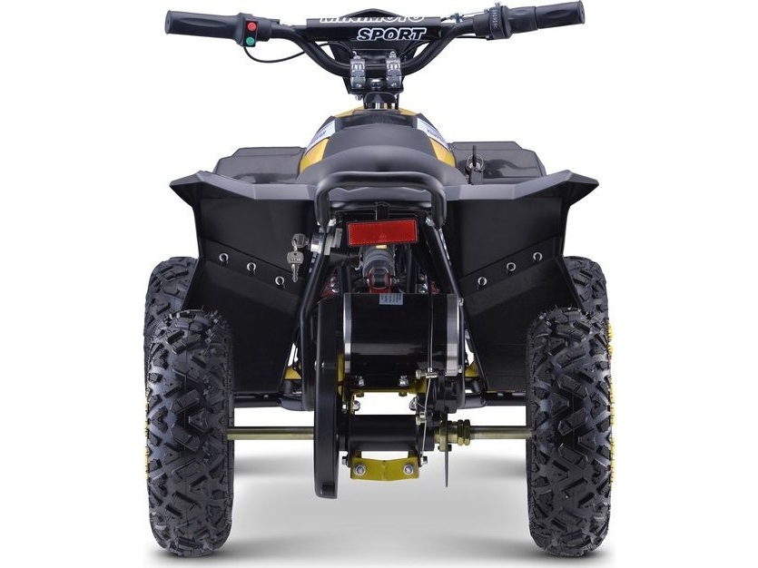 TRITON Quad HIPERFECT batteridriven Gul 35 km/h + borstlös motor 1000W + uppblåsbara hjul + justering av sits | Utomhusleksaker - El & Bensinfordon - ATV | GameStuff