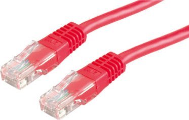 Triton Utp-Patchkabel, Kat. 6 (Klasse E), Rød, 5 M