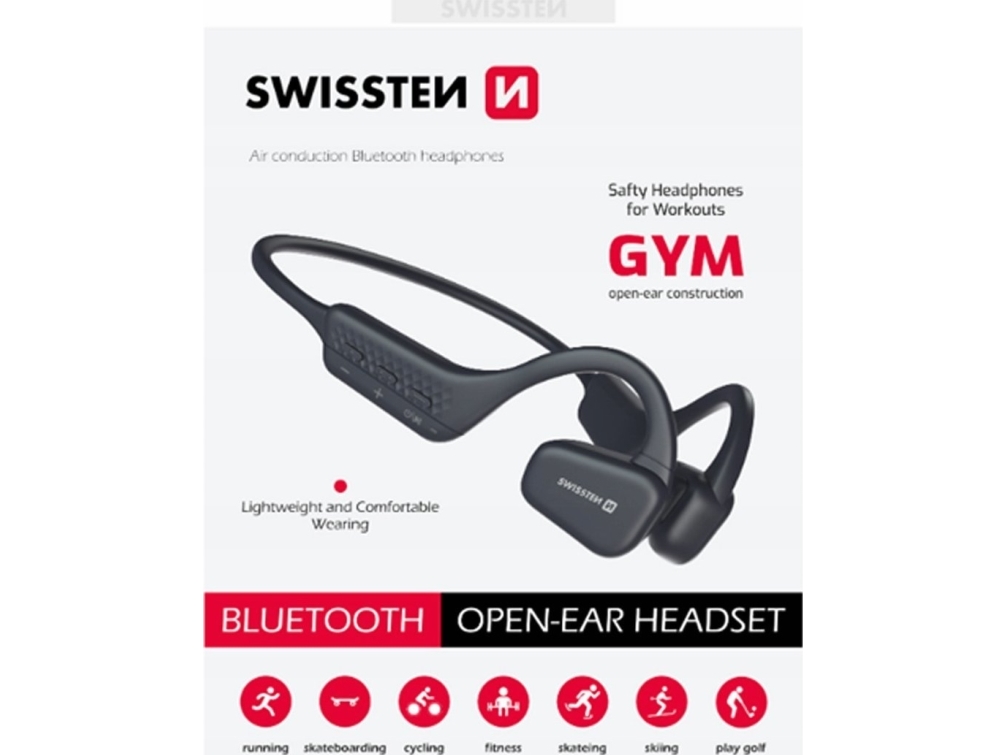 Słuchawki Swissten Bluetooth Earphones Gym Air Conduction