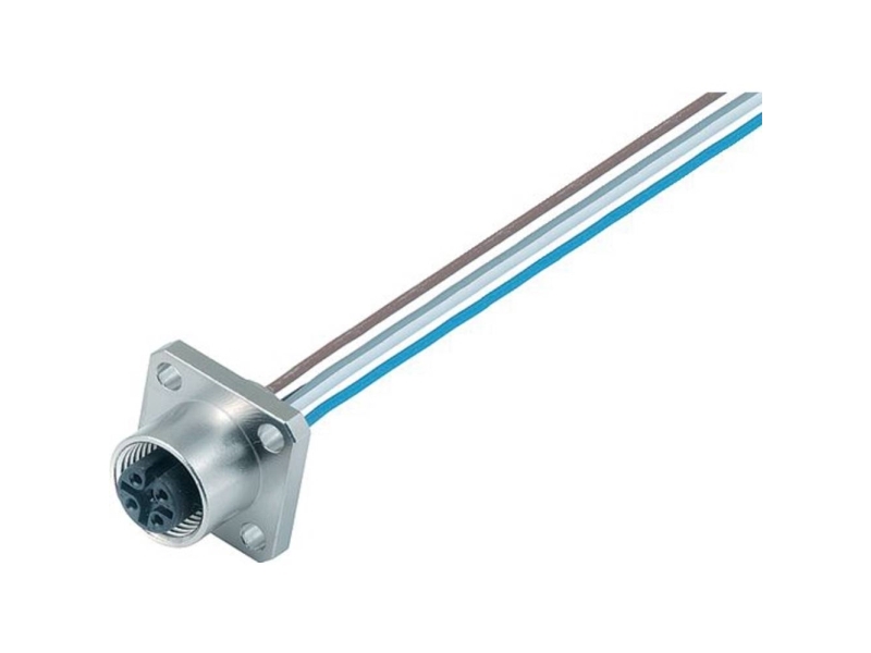 Binder 76 0932 0111 00004-0200-20 Sensor-, Aktuator-Stik, Tilslutning, Lige Pol-Tal (Rj): 4 1 Stk