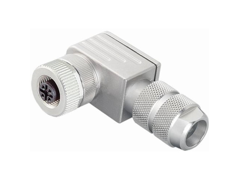 Binder 99 1434 824 04-20 Sensor-/Aktuator-Steckverbinder, Anschluss, Gewinkelt Pol (Rj): 4, 1 Stk