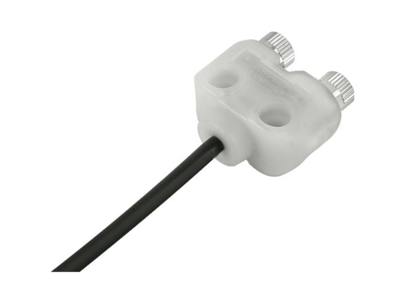 binder 79 5232 33 04-20 Sensor-, aktuator-stik, Tilslutning, lige 2 m Pol-tal (RJ): 3 1 stk