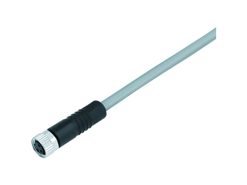 Binder 77 3406 0000 20008-0500-20 Sensor-/Aktuator-Steckverbindung, Gerade 5 M, Polzahl (Rj): 8, 1 Stk