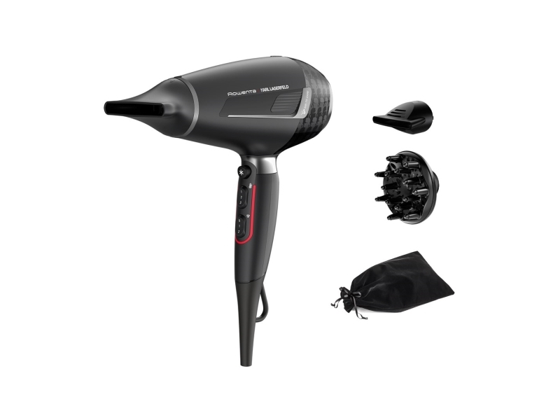 K/Pro Stylist Cv888l Hårtørrer 2200 W Sort, Krom