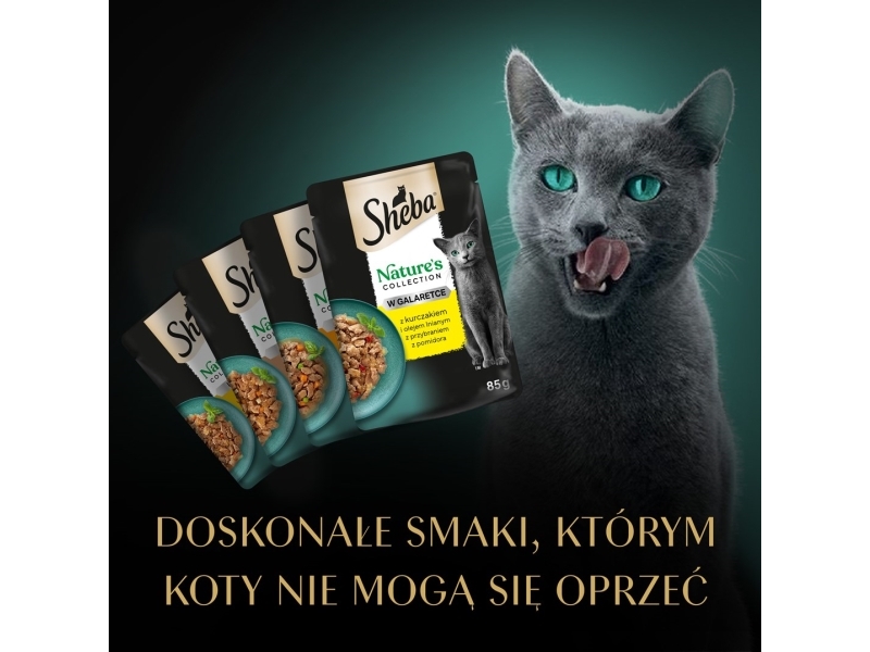 Sheba Nature"s Collection drób 40x85g'