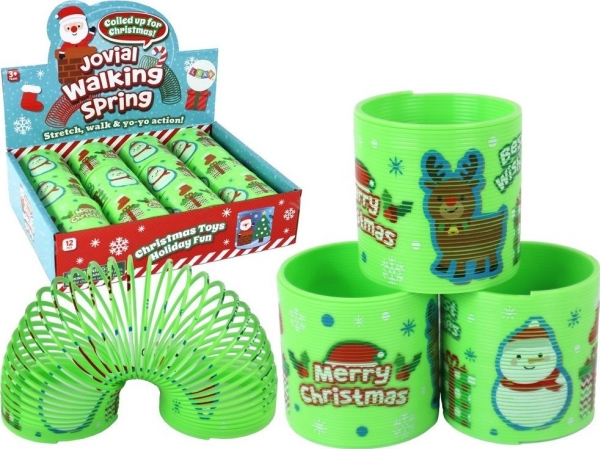 LeanToys kultig fjäder/grön julmotiv, 6 cm | N - A | GameStuff