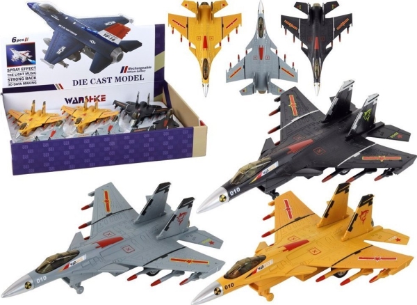 Žaislinio lėktuvo modelis Lean Toys, 1 vnt