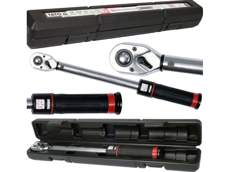 YATO DYNAMOMETRINEN jakoavain 3/8 10-60Nm