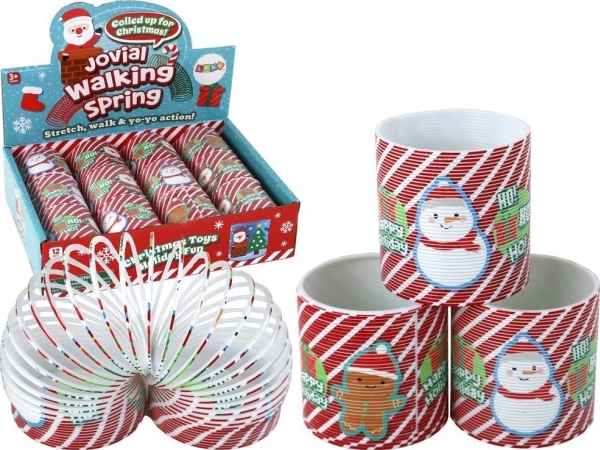 LeanToys ikonisk fjäder vit/röd julmotiv avslappningsleksak 6 cm | Leksaker - Rollek - Musikleksaker | GameStuff