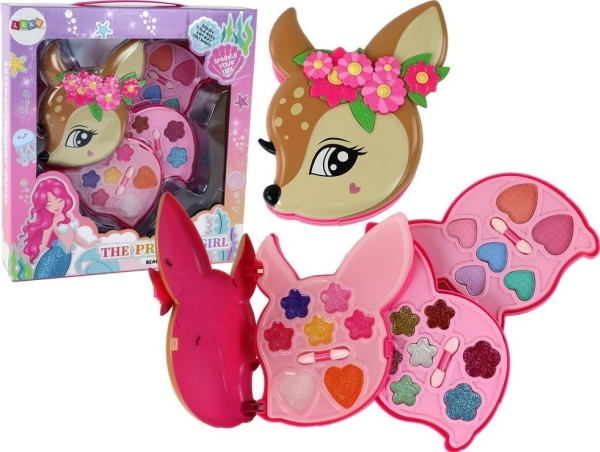 Leantoys Makeup Kit Stag Colored Shadows Brocades