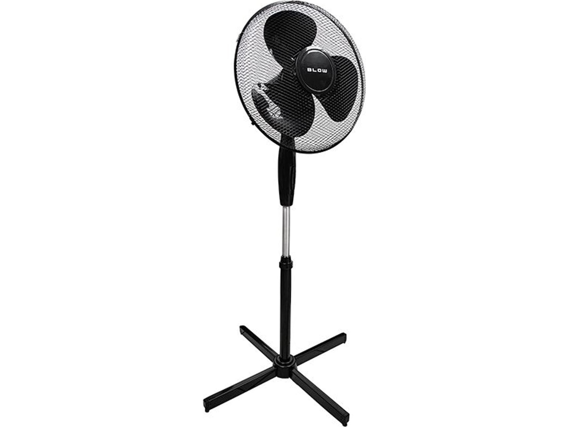 Puhallus 44-026# Seisova tuuletin 16/40cm 55w musta
