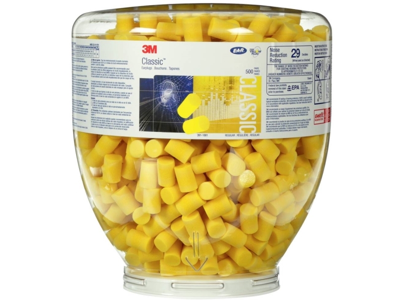 3M Ear Pd01001 Classic Ohrstöpsel Nachfüllpackung 31 Db Einweg En 352-2 500 Paar