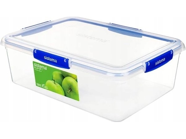 Sistema - Rectangle Klip it Plus 7,5L | Köksutrustning - Förvaring - förvaringslådor | GameStuff
