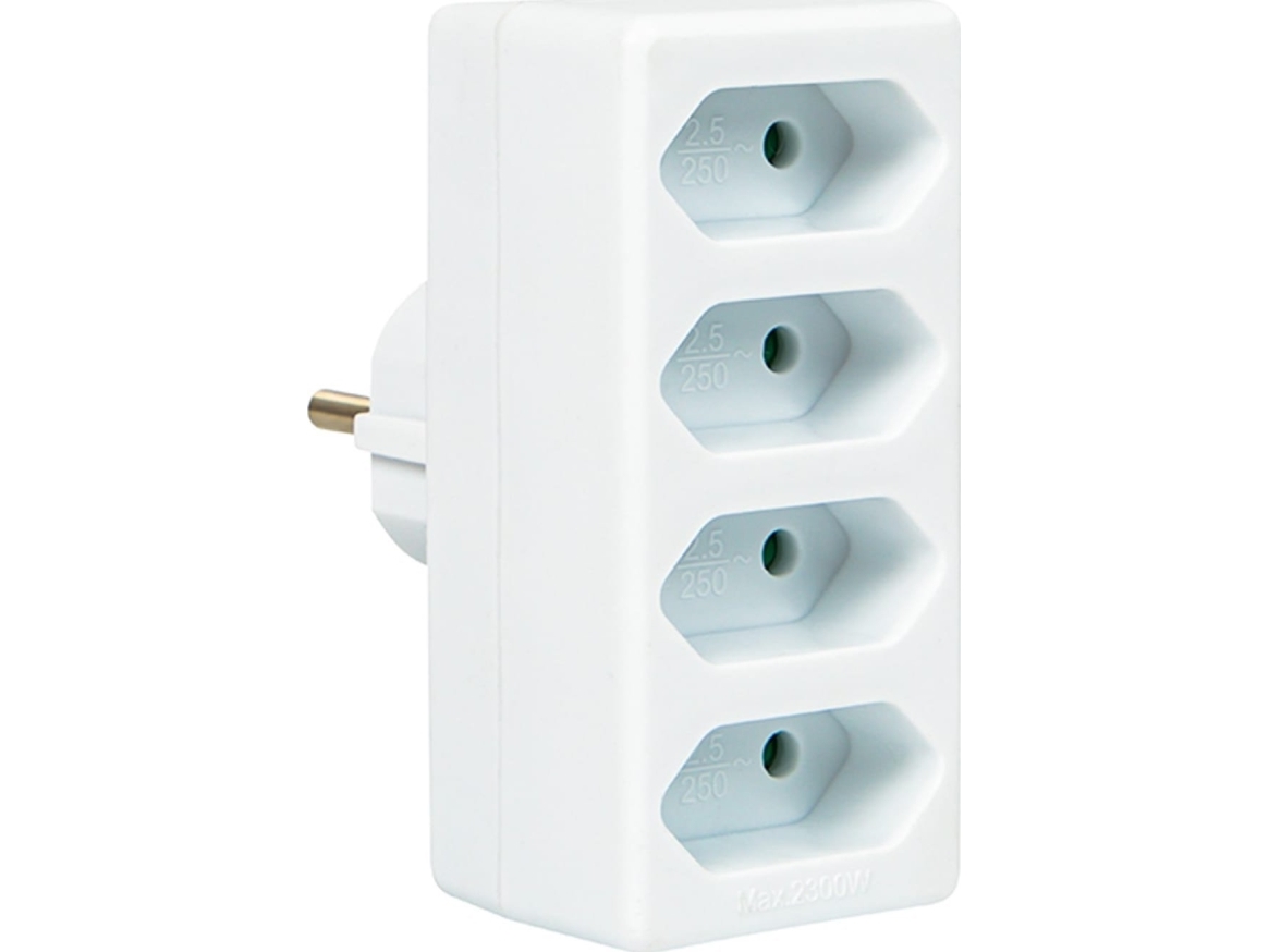 Blow 98-604# tillbehör/adapter r-4 för 4 gn utan jord, platt | N - A | GameStuff