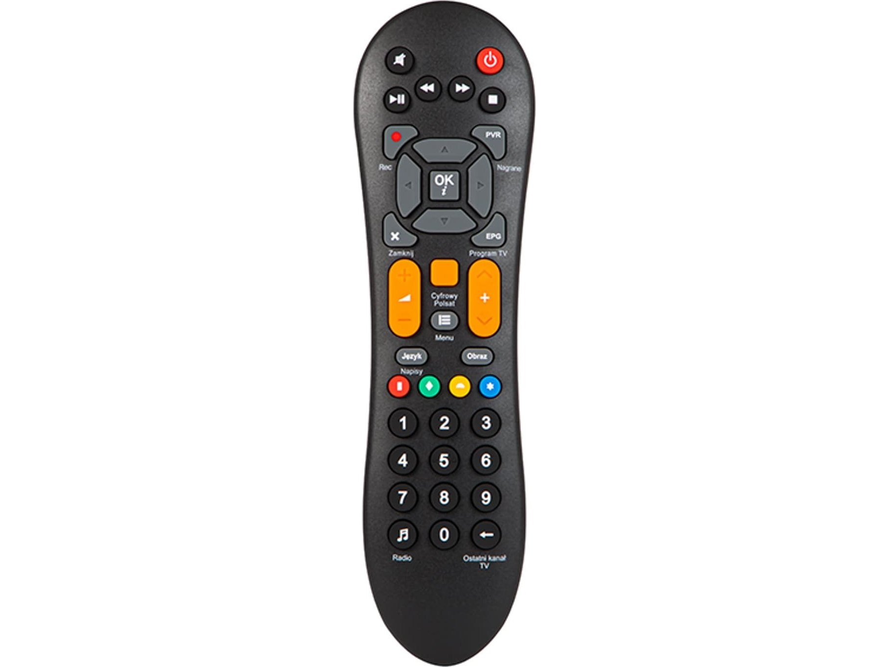 Blow 74-269# Fjernbetjening Til Polsat Hd7000 Uden Logo
