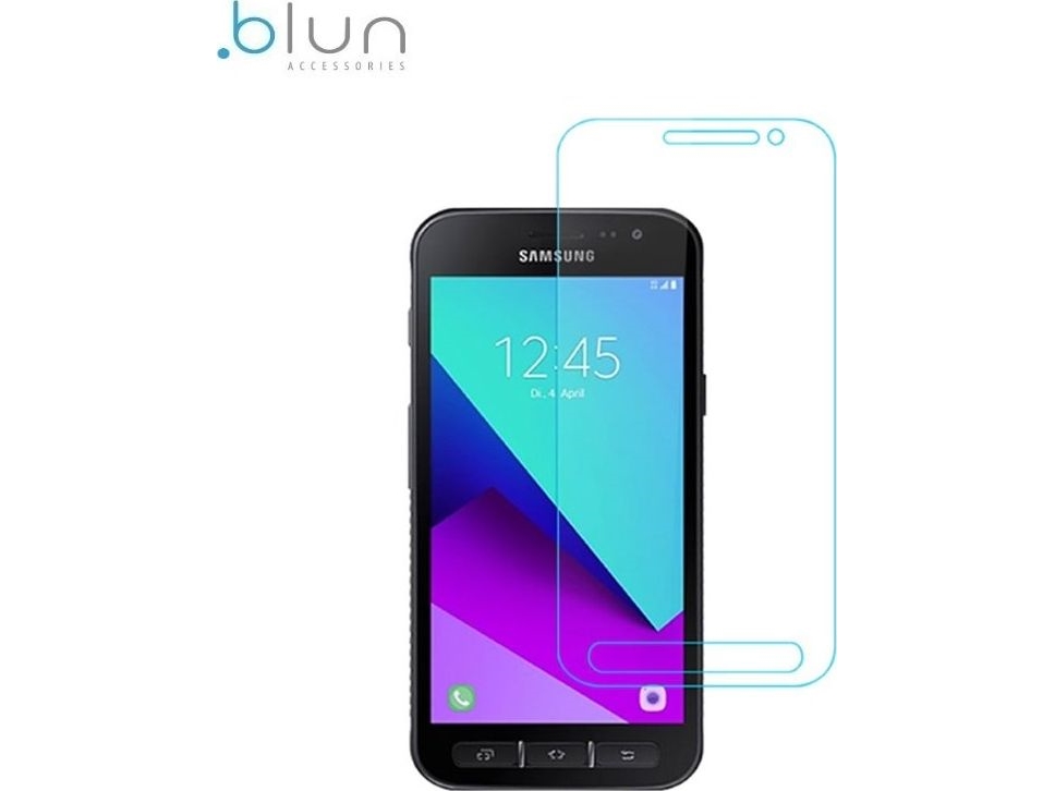 Blun Panzerglas Displayschutz Für Samsung G390f Galaxy Xcover 4, Transparent