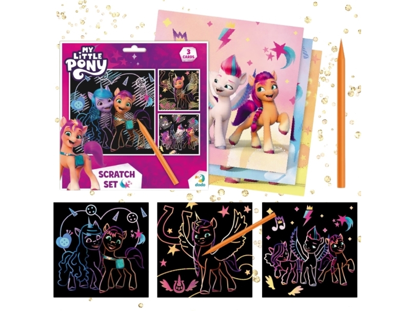 Das Dodo Artistic My Little Pony Scratch Painting Board