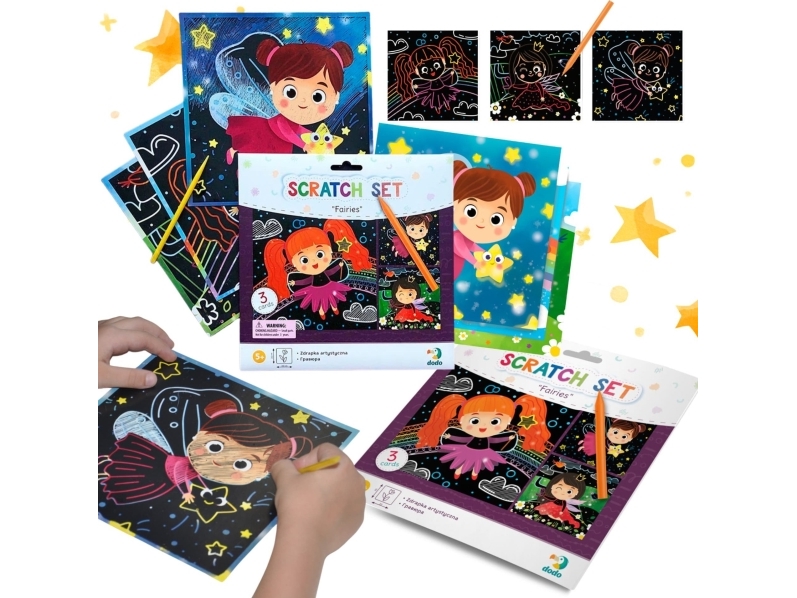 Dodo Artistic Skipping Follows Scratch Painting For Younger Children