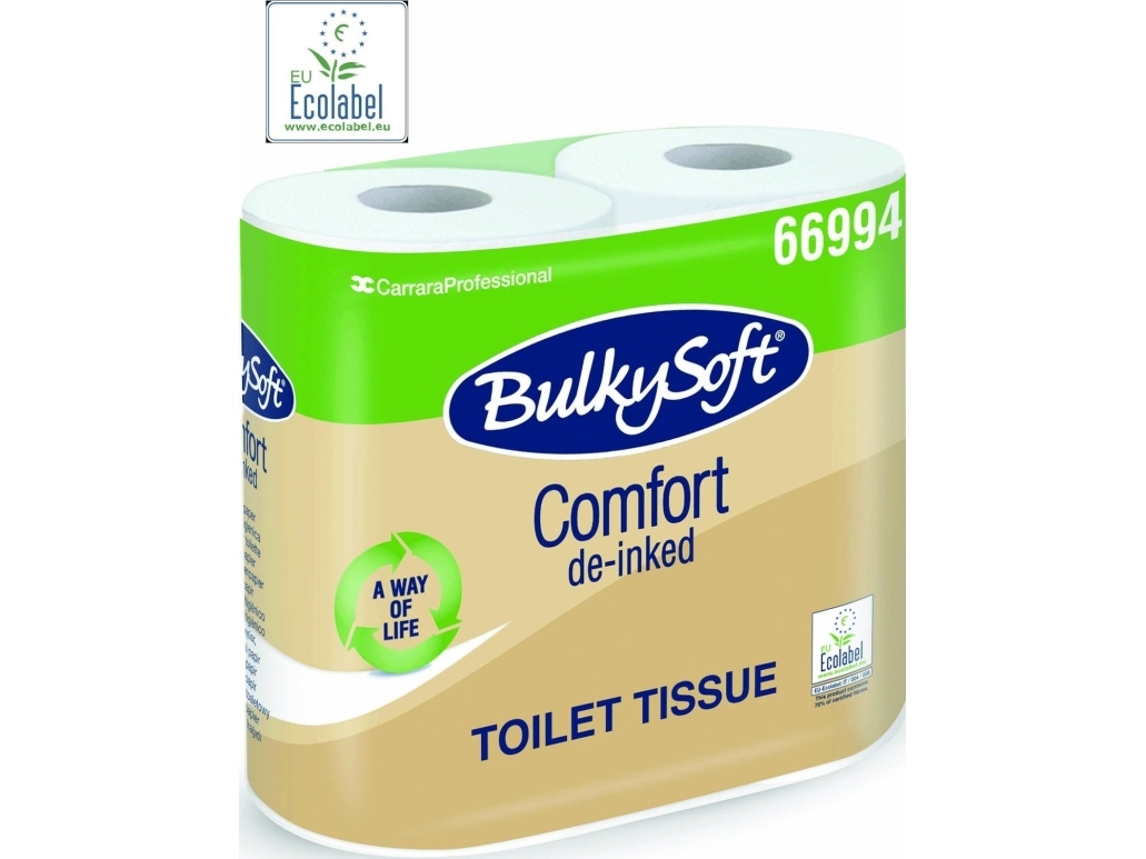 Bulky Soft Toiletpapir Comfort 52,5 M 2-Lags Cellulose