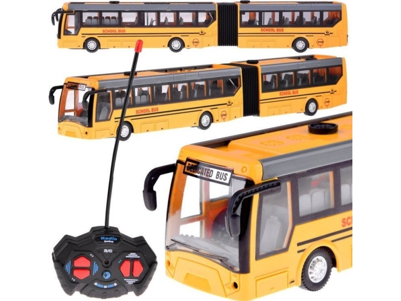 Jokomisiada RC-styrd stadsbuss ledbuss | Leksaker - Radiostyrda leksaker - Bilar och akutbilar | GameStuff
