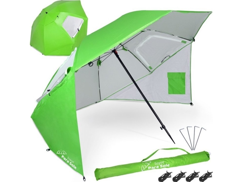 Jokomisiada Beach Umbrella Sopot Para Sole UPF 50+ Ideel til stranden og haven SP0784