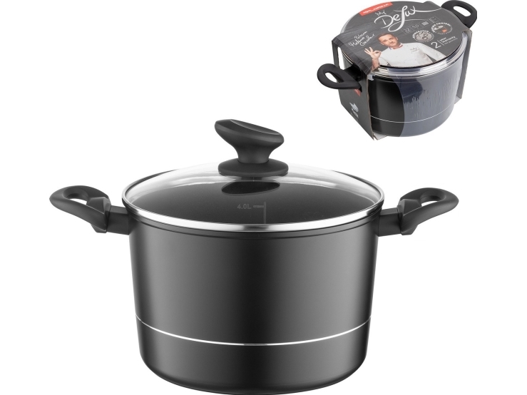 Florina Delux Af Mateusz Gessler 22 Cm 5 L Høj Krukke I Aluminium