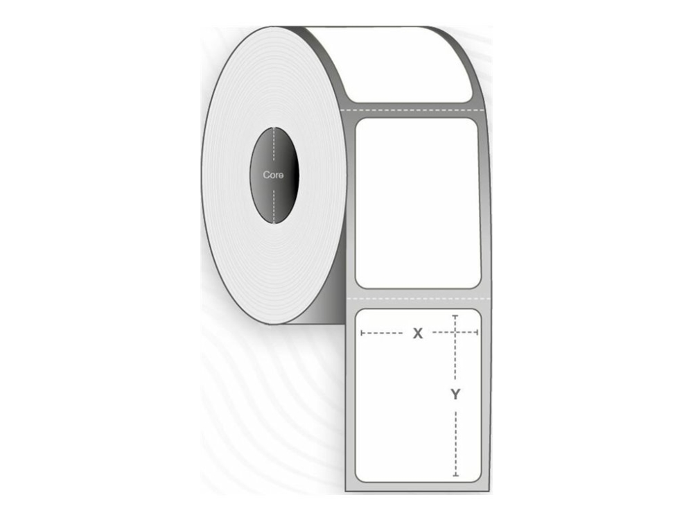 Capture - Permanent häftning - bestruket - vit - 58 x 76 mm 11456 etikett (er) (8 rulle/rullar x 1432) etiketter | Papper & Emballage - Taggar - Streckkodsetiketter | GameStuff
