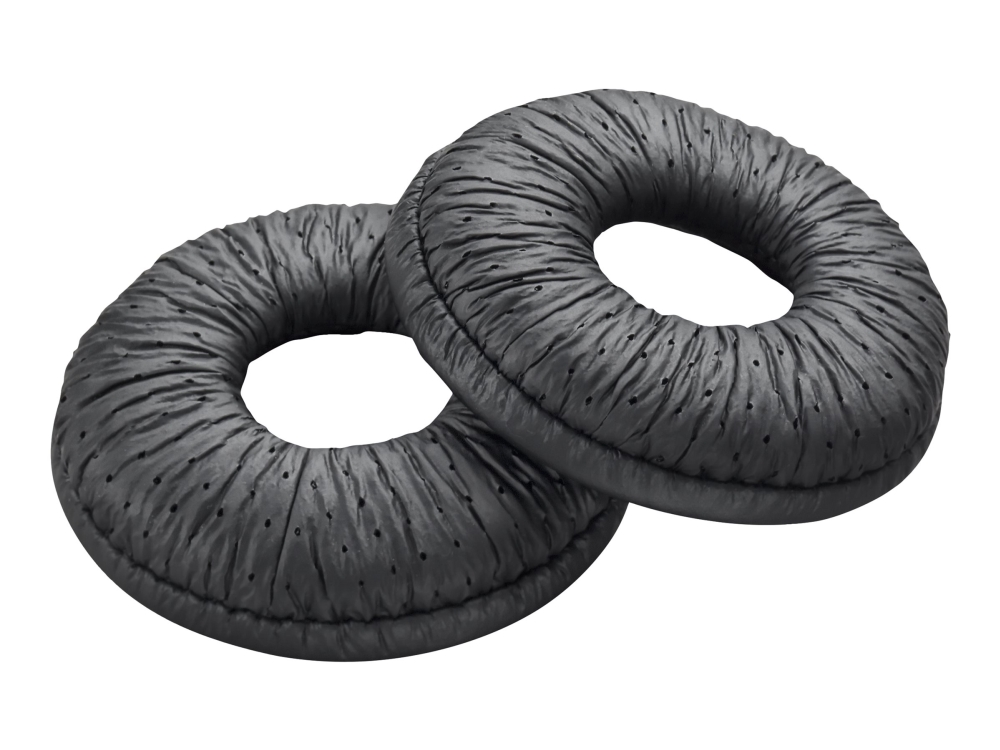 Poly - Ohrpolster Für Schnurloses Headset - Kunstleder - Schwarz (2Er Pack)