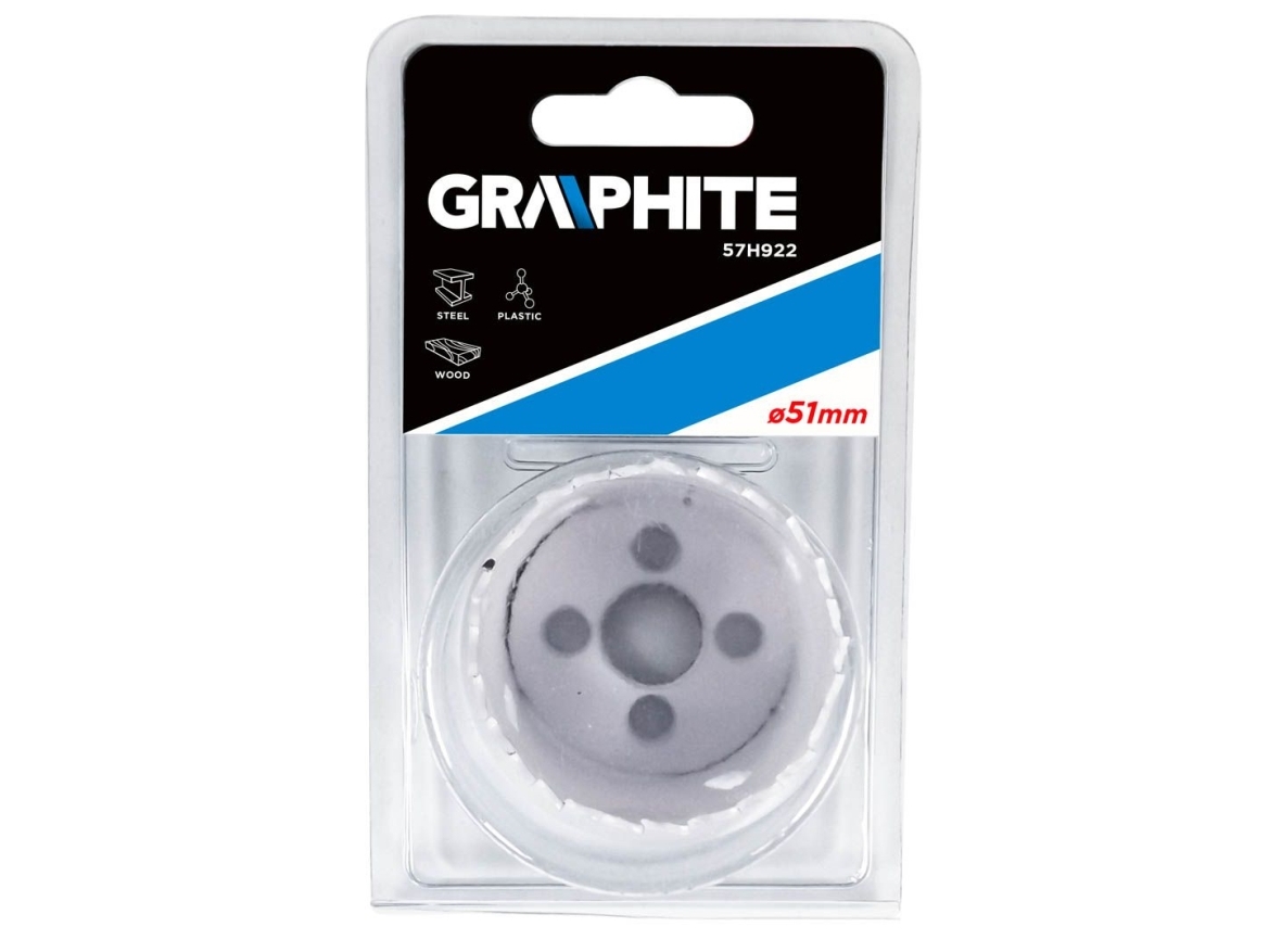 Graphit Graphit Bimetall-Lochsäge 51Mm - 57H922