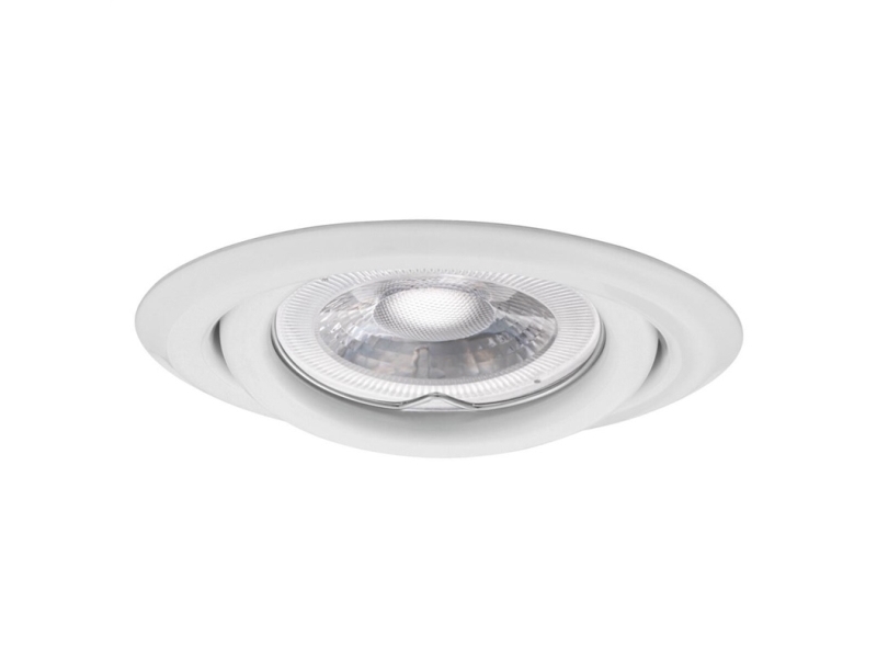 Luminaire recessed Kanlux Argus II, 10W, GU10, white