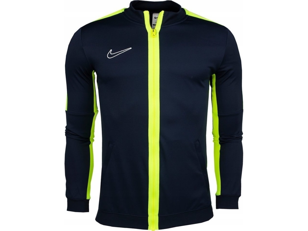 Nike Dri Fit Academy 23 Navy Blue Green Sweatee Shirt Dr1681 452 M