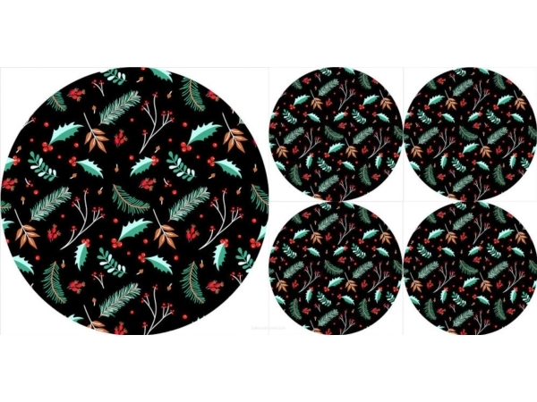 Bertoni BERTONI EE runde dækkeservietter 1+4 - OSTROKER