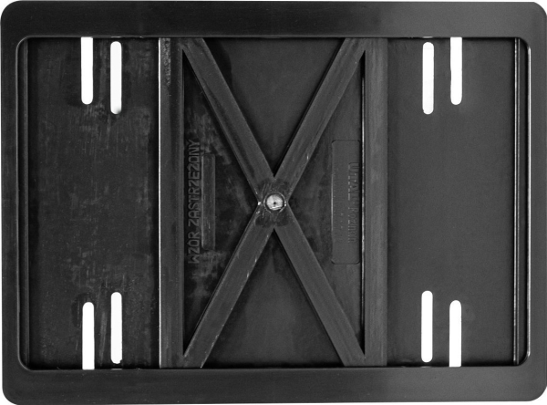 AMiO nummerpladeramme med dobbelt række amio-02994