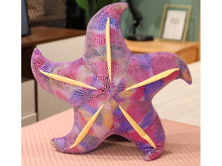 Lean Toys Pagalvėlė Minkšta Jūrų Žvaigždė, 45X30x15 Cm