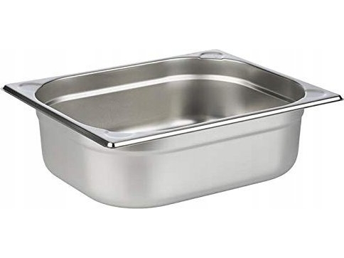 Vattenkanna 1/2 GN 6 ltr 32,5x26,5x10 cm Rostfritt stål, 1 st | Catering - Matförpackning - Dispensrar, behållare & Matförvaring | GameStuff