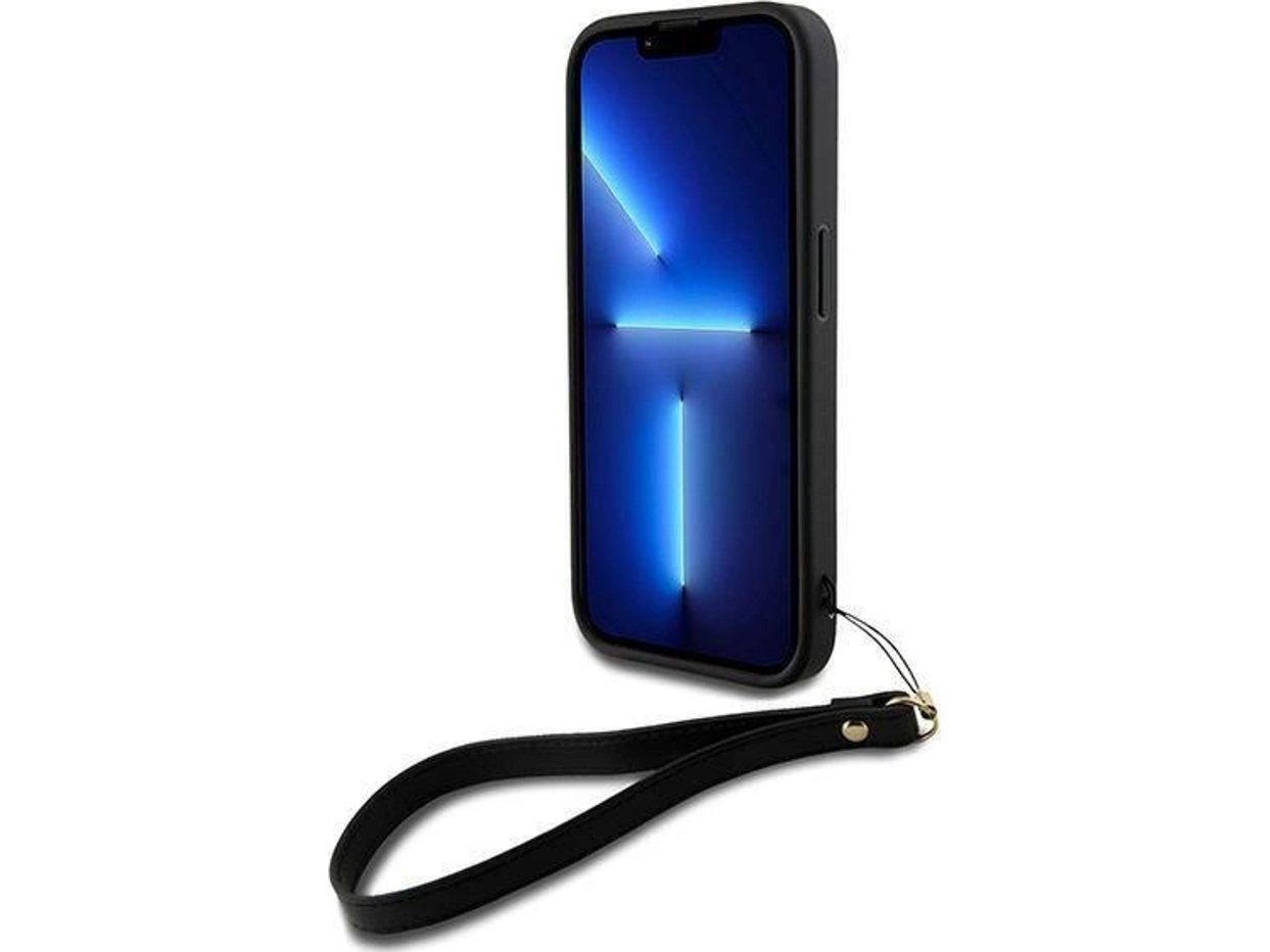 Dkny Wrist Strap Stock Logo - Etui Für Iphone 15 Pro (Schwarz)