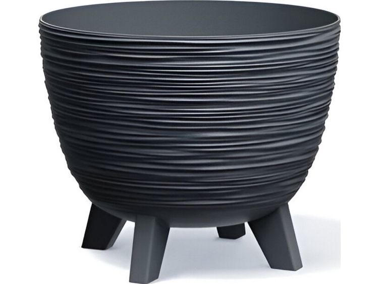 Prosperplast planter Furu antracit stl. 236 mm | Trädgården - Trädgårdstillbehör - Krukor & Kannor | GameStuff