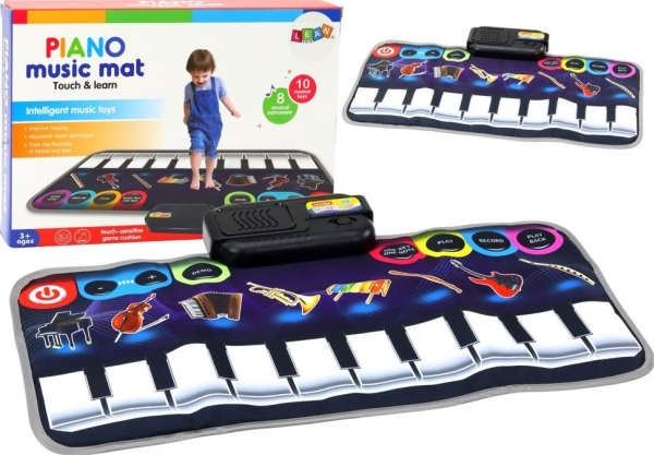 Leantoys Musik-Gulvmatte Pianosæt (Pianolegetøj)
