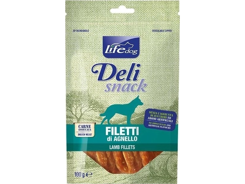 Life Pet Care Life Dog Przysmak Dla Psa Filety Jagnięce 100G