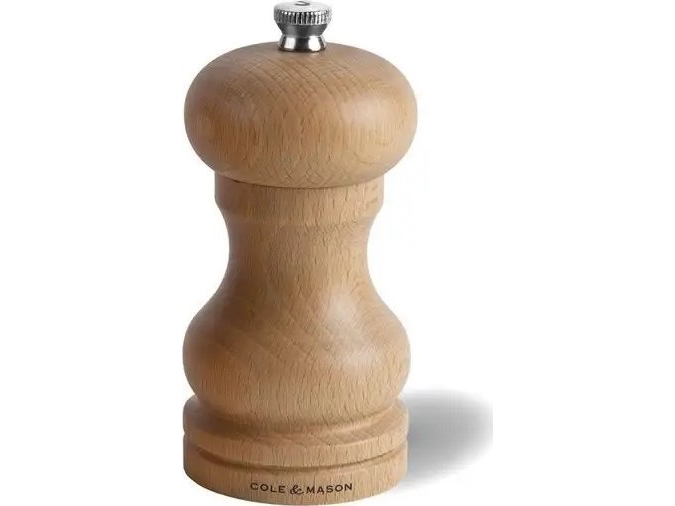 Cole & Mason saltkværn CAPSTAN A4 - 12 cm - træ
